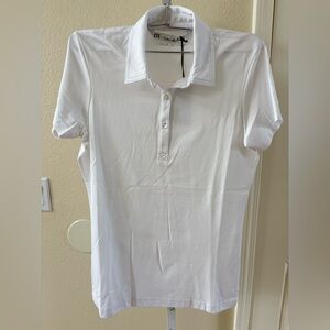 NWT - Travis Mathew Starr Polo in White - Size XS
